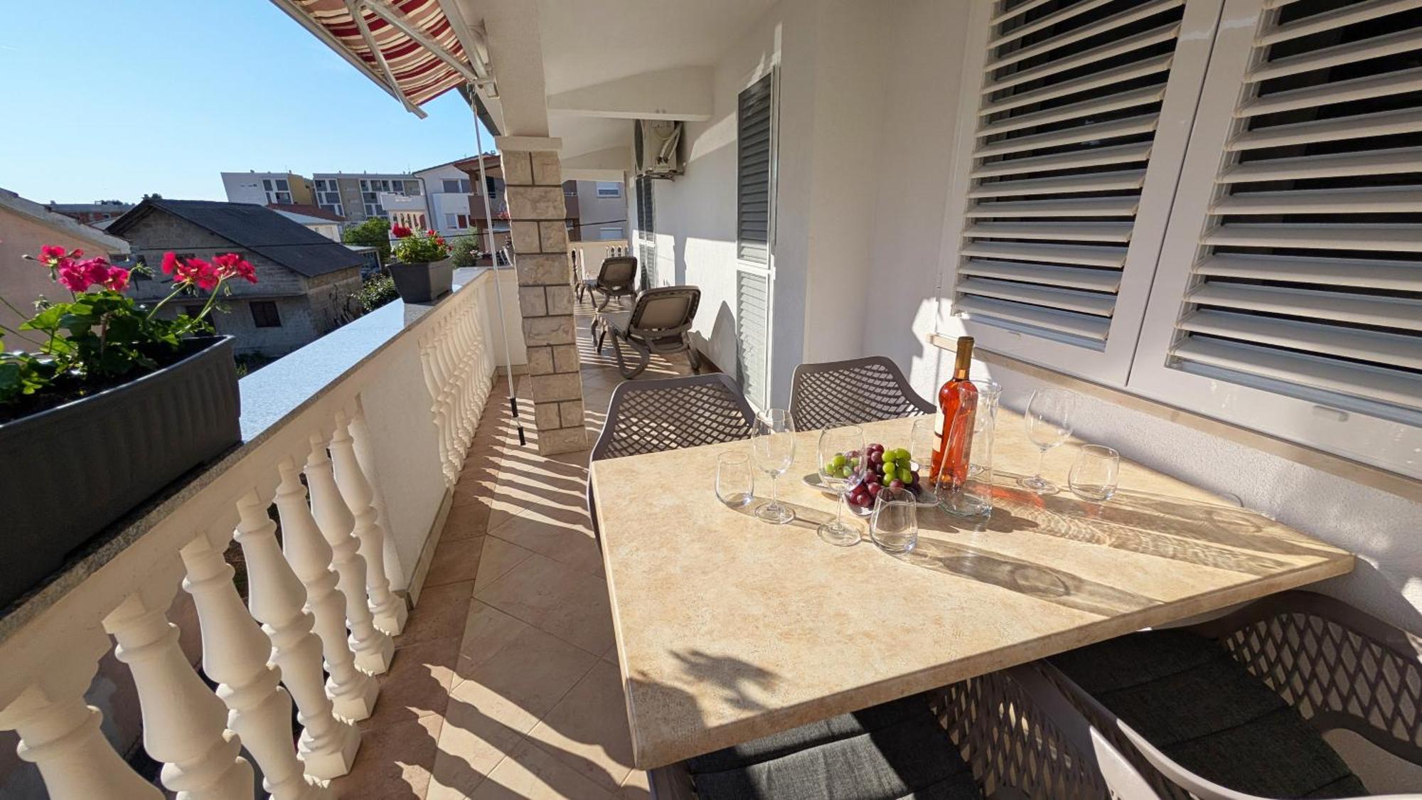 Modern 3Br Apartments In Zadar With Balcony Or Terrace, Free Parking & Ac Buitenkant foto